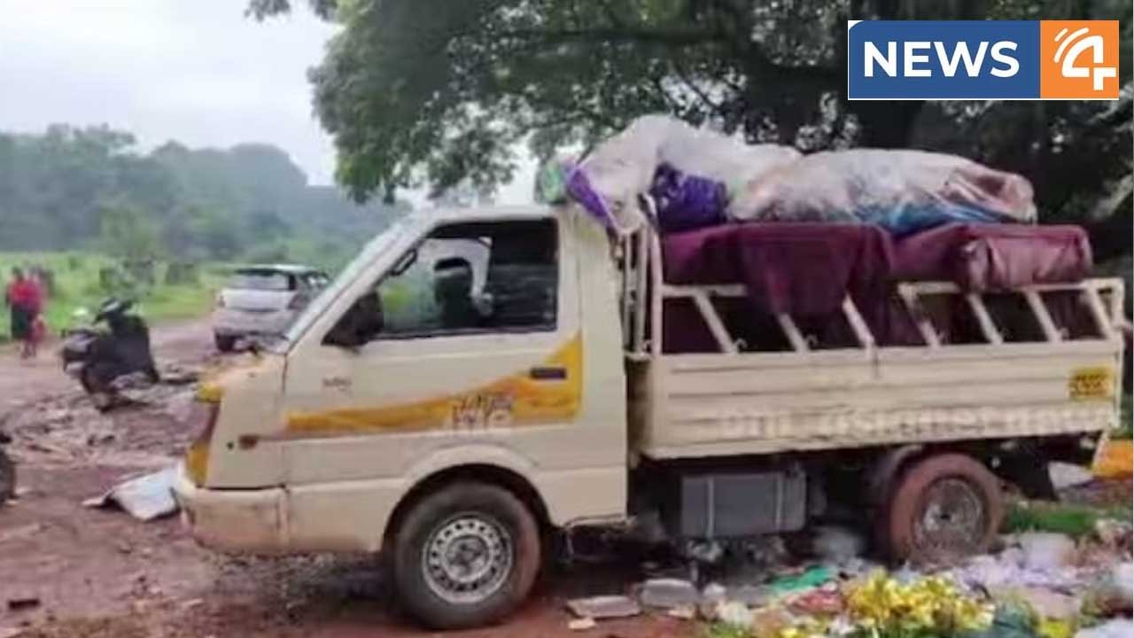 വാഹനം നിർത്തിയ ശേഷം മാലിന്യം തള്ളി; പിന്നെ പിക്ക് അപ്പ് സ്റ്റാർട്ടായില്ല; വാഹനം ചതിച്ചതോടെ പിടിവീണു