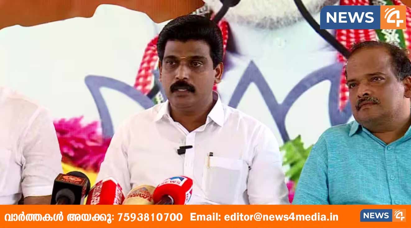 തൃശൂരിൽ താമര വിരിഞ്ഞപ്പോള്‍ മൂന്നു പേരുടെ ചെവിയിൽ ചെമ്പരത്തിപൂ വിരിഞ്ഞു; പൂരം അട്ടിമറിച്ചത് എൽഡിഎഫെന്ന് ബിജെപി