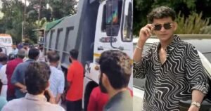 സ്‌കൂട്ടറിൽ നിന്ന് തെറിച്ചുവീണ്‌ ലോറിക്കടിയിൽ പെട്ട് വിദ്യാർത്ഥിക്ക് ദാരുണാന്ത്യം