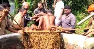 വളർത്തുപൂച്ചയെ രക്ഷിക്കാൻ കിണറ്റിൽ വീണ യുവാവിനെ ഫയർഫോഴ്‌സ് രക്ഷപ്പെടുത്തി; കണ്ണൂരിൽ നാടകീയ രക്ഷാപ്രവർത്തനം