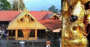 ശബരിലയിൽ ശ്രീകോവിലിലെ ദ്വാരപാലക ശില്പങ്ങളുടെ സ്വർണംപൂശിയ പാളികൾ പുനഃസ്ഥാപിച്ചു