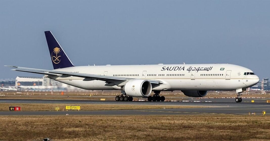 soudiarambia Saudi Airlines plane makes emergency landing at Thiruvananthapuram airport; passenger receives medical assistance