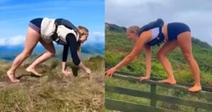 അലക്സിയ മൂന്നുവർഷമായി നടക്കുന്നത് 'നാലുകാലിലാണ്‌'; ഹിറ്റായി ഇന്‍ഫ്‌ളുവന്‍സറുടെ വേറിട്ട ജീവിതരീതി