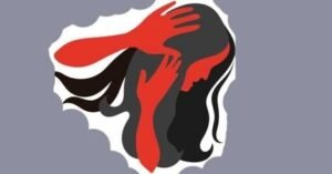 Kochuveli Railway Station entrance with passengers walking on the platform.