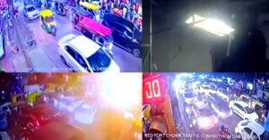 ഡൽഹിയിൽ കാർ പൊട്ടിത്തെറിച്ച നിമിഷം: സ്ഫോടനത്തിന്റെ പുതിയ വിഡിയോ പുറത്ത്: വീഡിയോ കാണാം