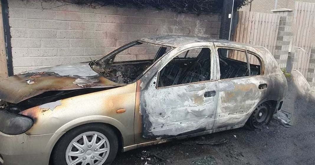 അയർലണ്ടിൽ വീണ്ടും വംശീയ ആക്രമണം; മലയാളി കുടുംബത്തിന്റെ കാർ അഗ്നിക്കിരയാക്കി: മലയാളികൾക്ക് ജാഗ്രതാ നിർദേശം