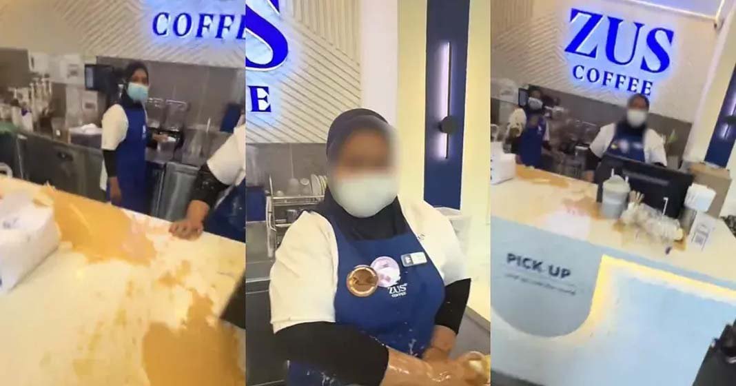 കോഫിയെടുക്കാൻ താമസിച്ചു; ജീവനക്കാരിക്ക് നേരെ ചൂടുകാപ്പിയൊഴിച്ച് ഉപഭോക്താവ്; വൈറൽ വീഡിയോ