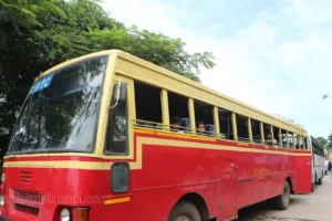 KSRTC bus with passengers as new safety rules enforced to prevent drunk individuals from boarding.