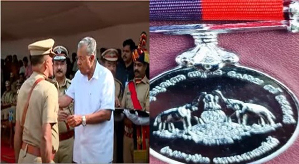 Kerala Chief Minister’s Police Medal controversy over spelling and design errors leading to blacklisting of manufacturer