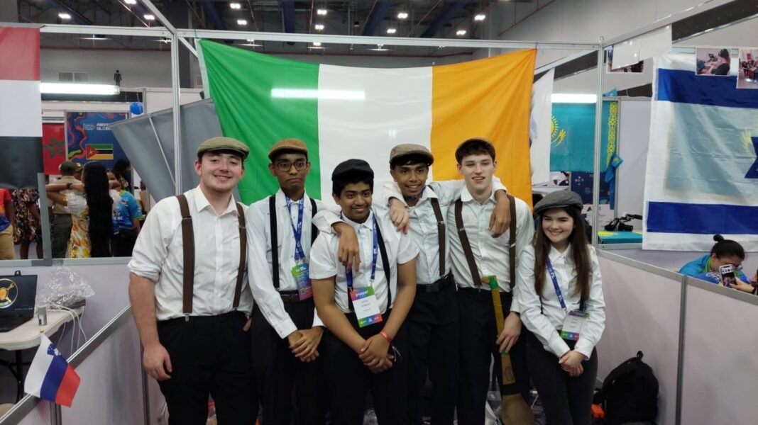 Irish Robotics Team with Malayali Students Wins 8th Place at International Robotics Olympiad