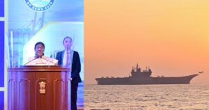 ശംഖുമുഖത്ത് ഇന്ത്യൻ നേവിയുടെ പ്രകടനം