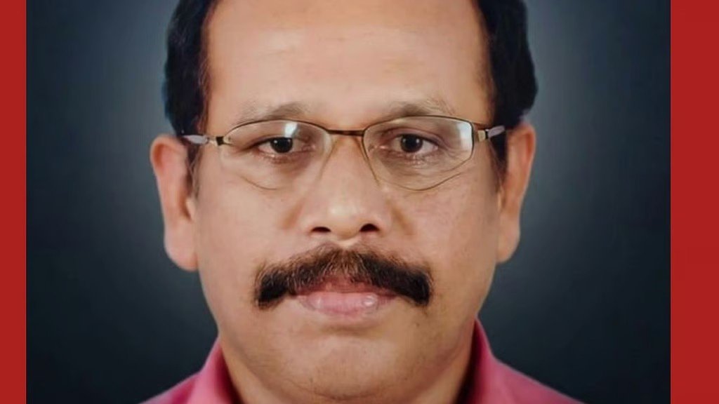 Profile picture of Radhakrishnan from Palakkad who died after drinking acid accidentally.