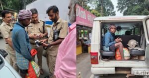 മോഷ്ടാവ് കറങ്ങി നടക്കുന്നെന്ന് സ്റ്റേഷനിലേക്ക് ഫോൺ; തപ്പിയിറങ്ങിയ പോലീസിന് കിട്ടിയത്….!