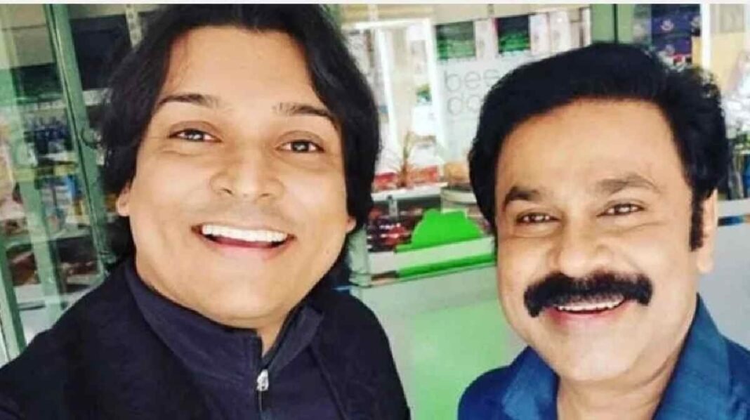 Photo of Rahul Easwar with actor Dileep, shared on Facebook reacting to Dileep’s acquittal.