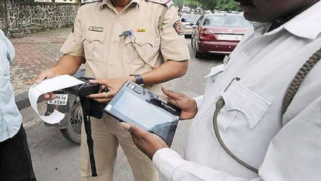 Kochi Traffic Police e-challan error evidence comparison.