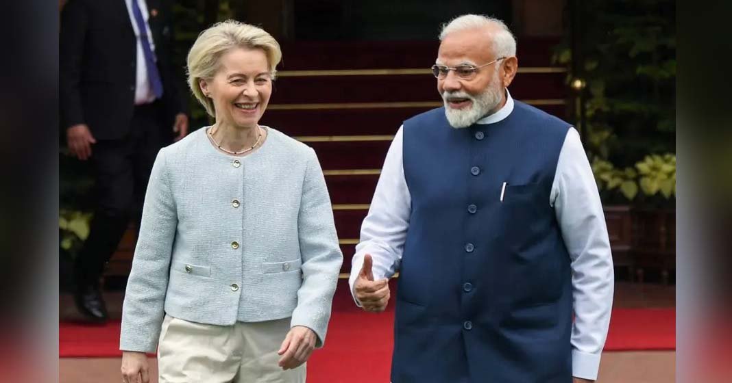 'മദർ ഓഫ് ഓൾ ഡീല്‍സ്' ധാരണയായി; ചരിത്രമെഴുതി ഇന്ത്യ–യൂറോപ്യൻ യൂണിയൻ വ്യാപാര കരാര്‍: