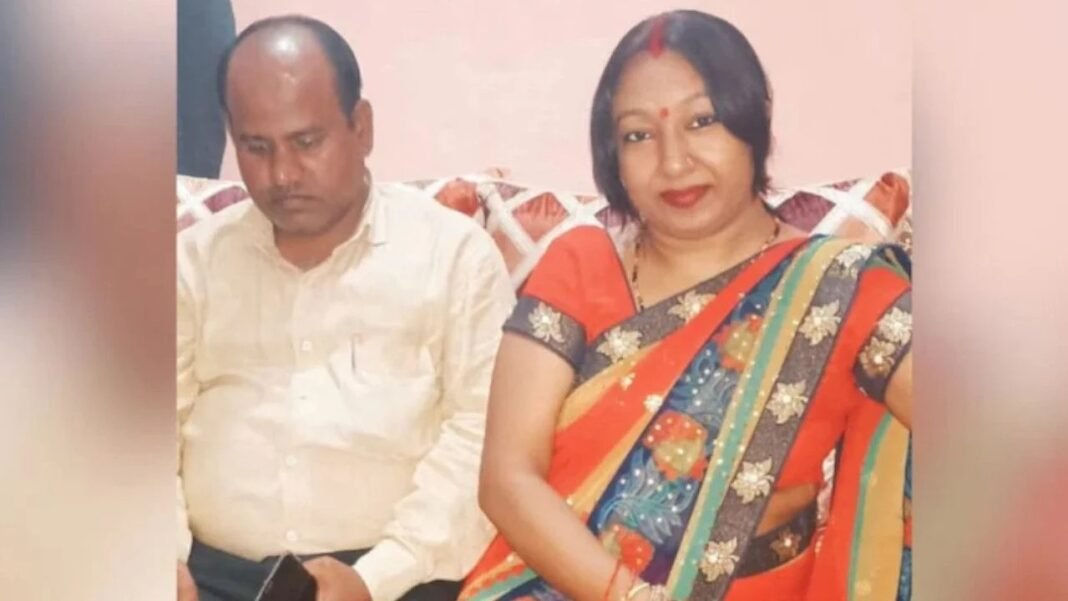 Digital surveillance icons; Court building in Uttar Pradesh; Justice symbol.