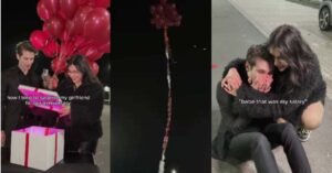 പ്രണയ സർപ്രൈസ് പാളി; നിമിഷനേരം കൊണ്ട് പറന്നുപോയത് ലക്ഷങ്ങൾ; യുവാവിന്റെ ലക്ഷങ്ങൾ പോയ വഴി കണ്ട് ഞെട്ടി സോഷ്യൽ മീഡിയ; വീഡിയോ