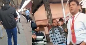 എറണാകുളം – നിസാമുദ്ദീൻ തുരന്തോ എക്സ്പ്രസിലെ ദുർഗന്ധം വമിക്കുന്ന വൃത്തിഹീനമായ ശുചിമുറി വീഡിയോ എടുത്തു; യാത്രക്കാരനെ ബലംപ്രയോഗിച്ച് പുറത്താക്കി ടിടിഇ: വീഡിയോ