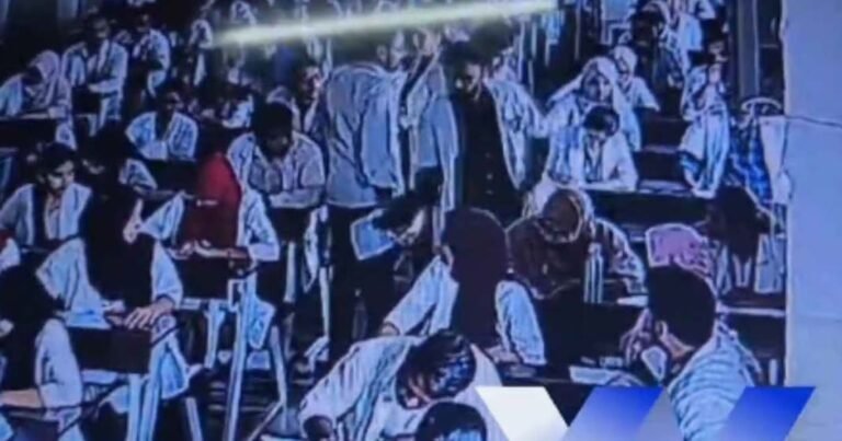 കോപ്പിയടി പിടികൂടി; കർണാടകയിൽ അധ്യാപകന് നേരെ മലയാളി വിദ്യാർത്ഥിയുടെ ആക്രമണം; മുഖത്തടിച്ചു: വീഡിയോ