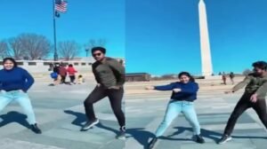 The World War II Memorial in Washington D.C., where an Indian youth filmed a controversial dance video leading to deportation threats.