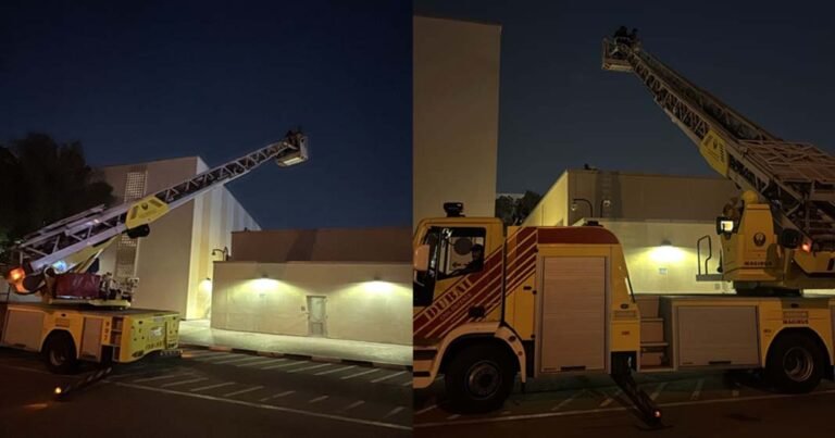 ദുബായ് അമേരിക്കൻ കോൺസുലേറ്റിന് സമീപം ഡ്രോൺ പതിച്ചു തീപിടിത്തം; നഗരം പൂർണ്ണ സുരക്ഷിതമെന്ന് മീഡിയ ഓഫീസ്