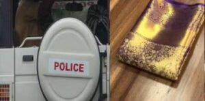 Image of a locked gate and a mobile phone showing social media stalking icons.